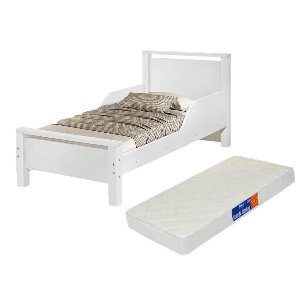 mini cama juvenil infantil retro com colchão