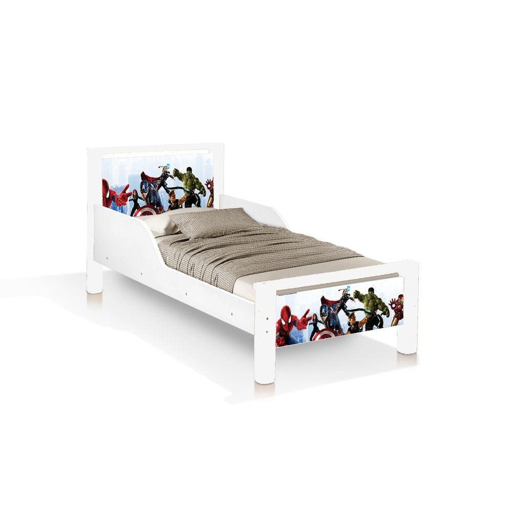 mini cama infantil classic retro da vingadores
