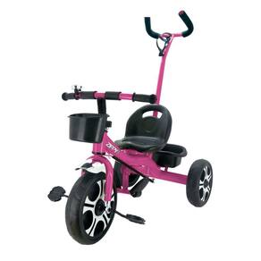 Motoca Infantil Triciclo Encantado Rosa Menina Pais e Filhos