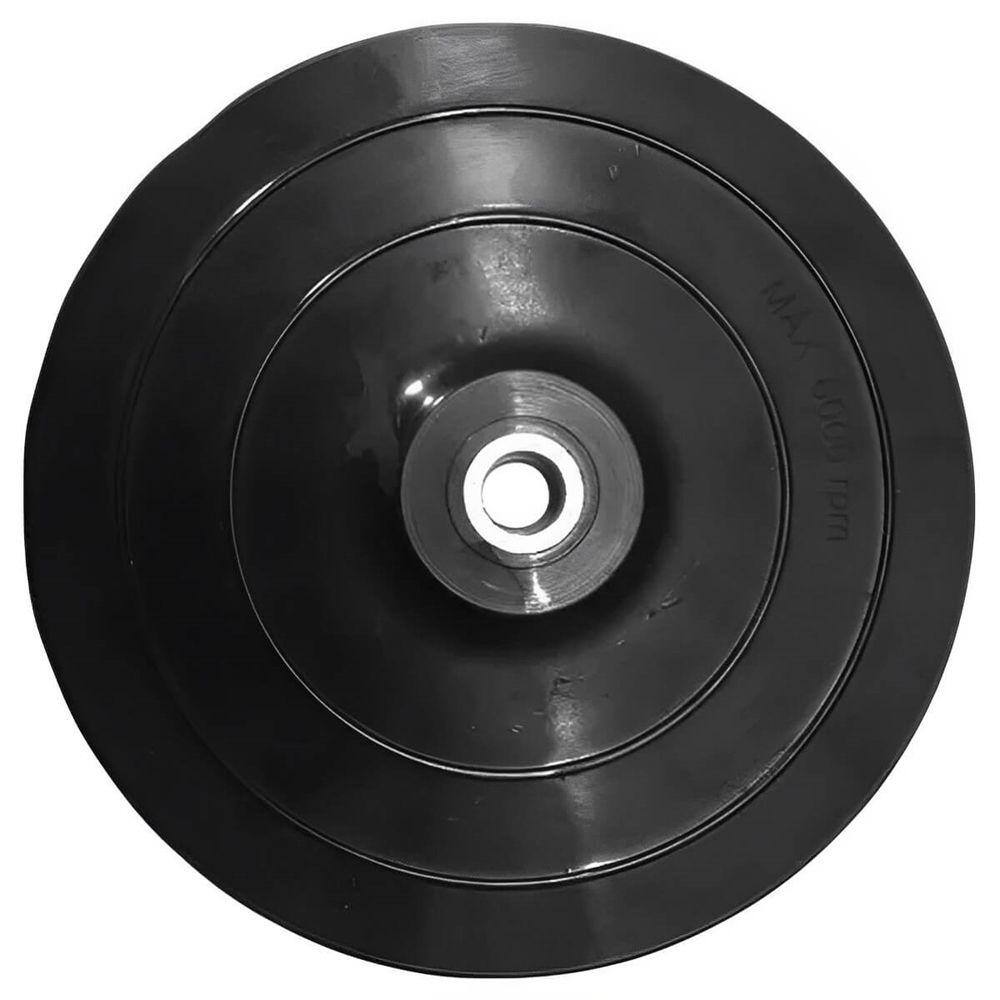 Disco de Borracha 7" Preto com Rosca - 9VL - EDA