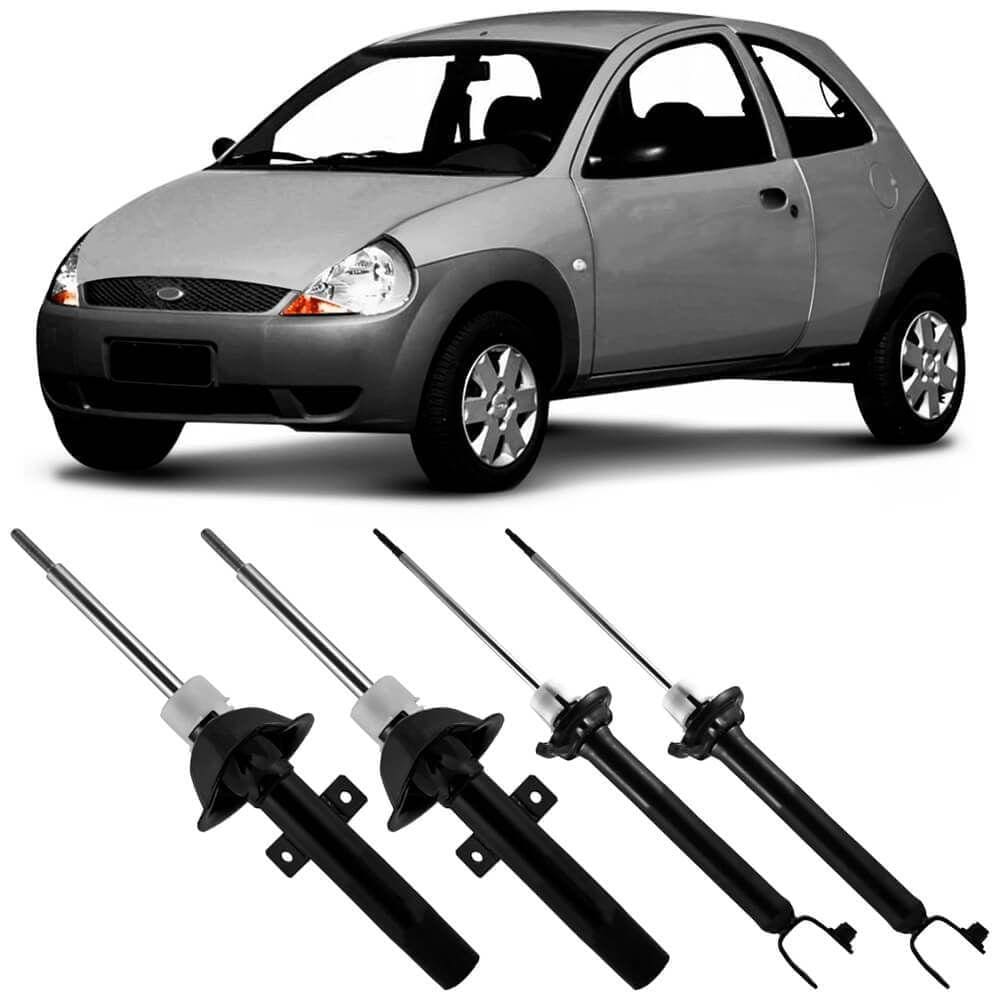 4 Amortecedor Ford Ka 97 A 2007 Dianteiro Traseiro