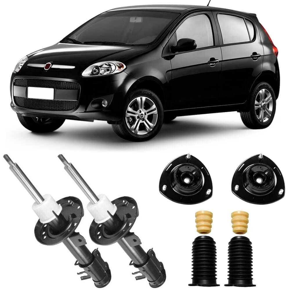2 Amortecedor Novo Palio 2012 A 2017 Diant Le Ld Nakata E Kit