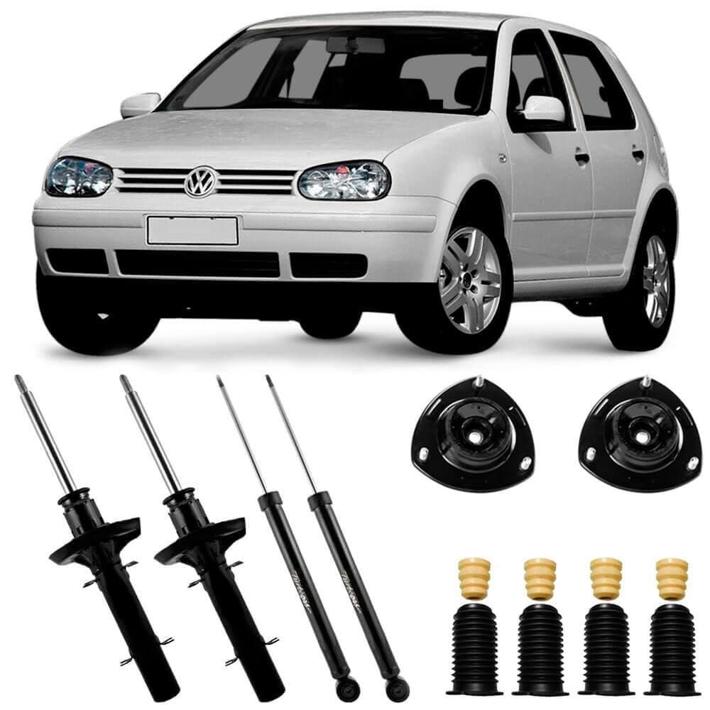 4 Amortecedor Golf 1998 A 2008 + Kit Original Cofap