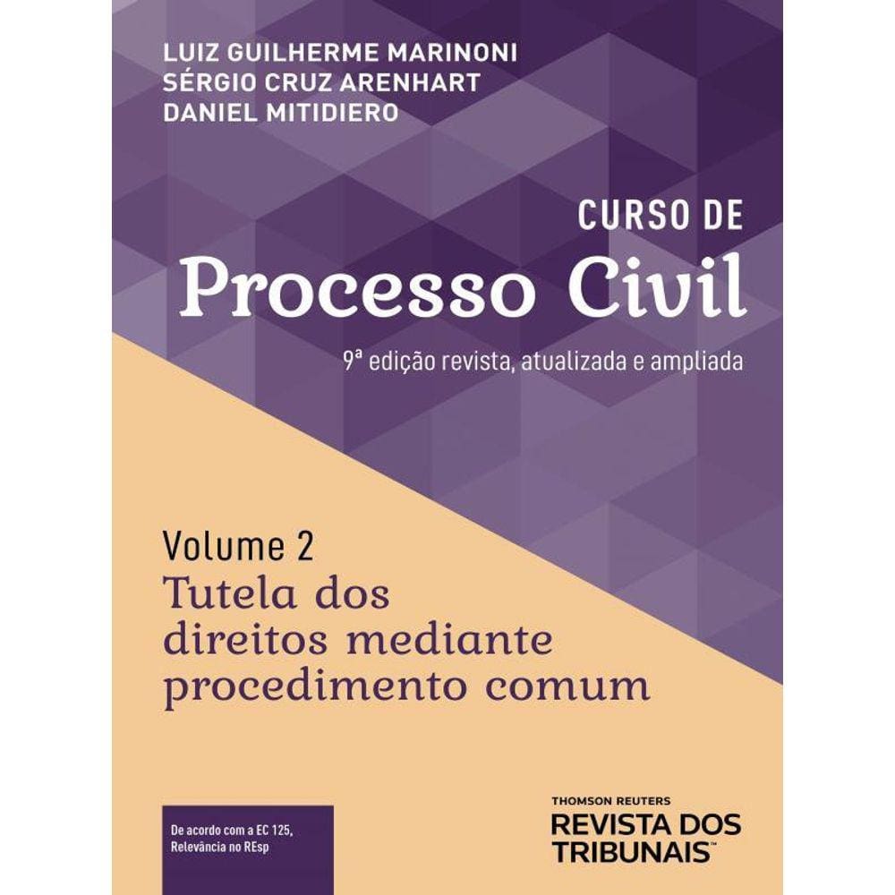 Curso De Processo Civil - 2023 - Vol. 2