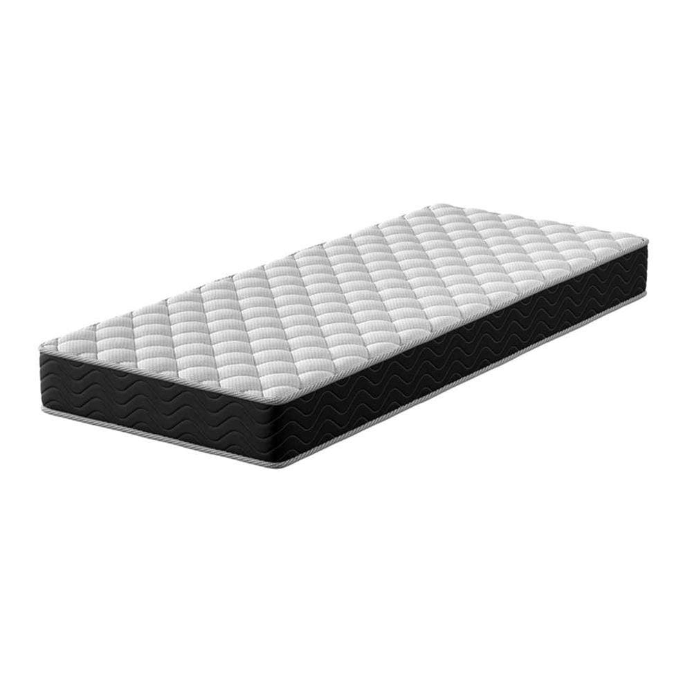 colchão solteiro howie espuma d33 (17x78x188) preto e branco