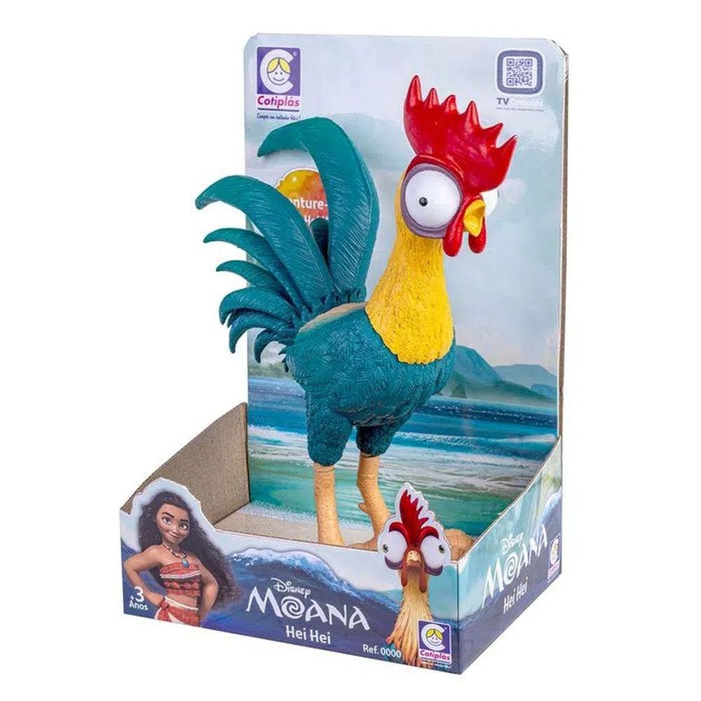 Boneco Galo Heihei Moana Com Som 31cm - Cotiplás 2597