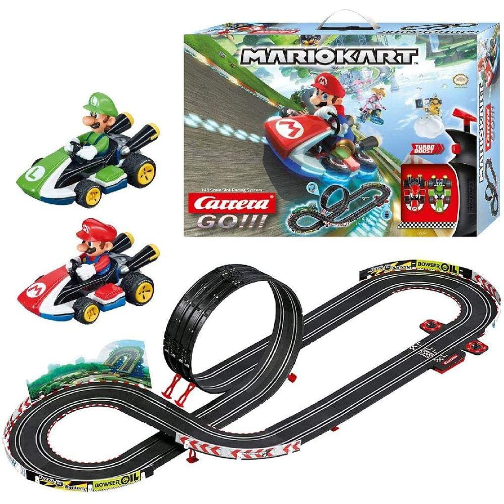 Mario Kart - 1/43 Pista Elétrica Carrera Mario Kart 8 4.9 metros