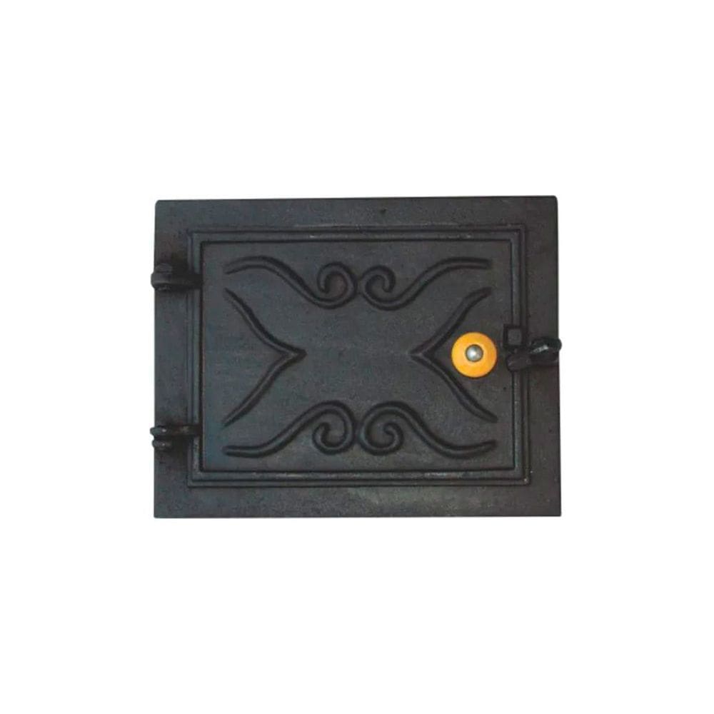 Porta P/ Cinzeiro Cabo De Madeira Cor Preto - 39x20cm