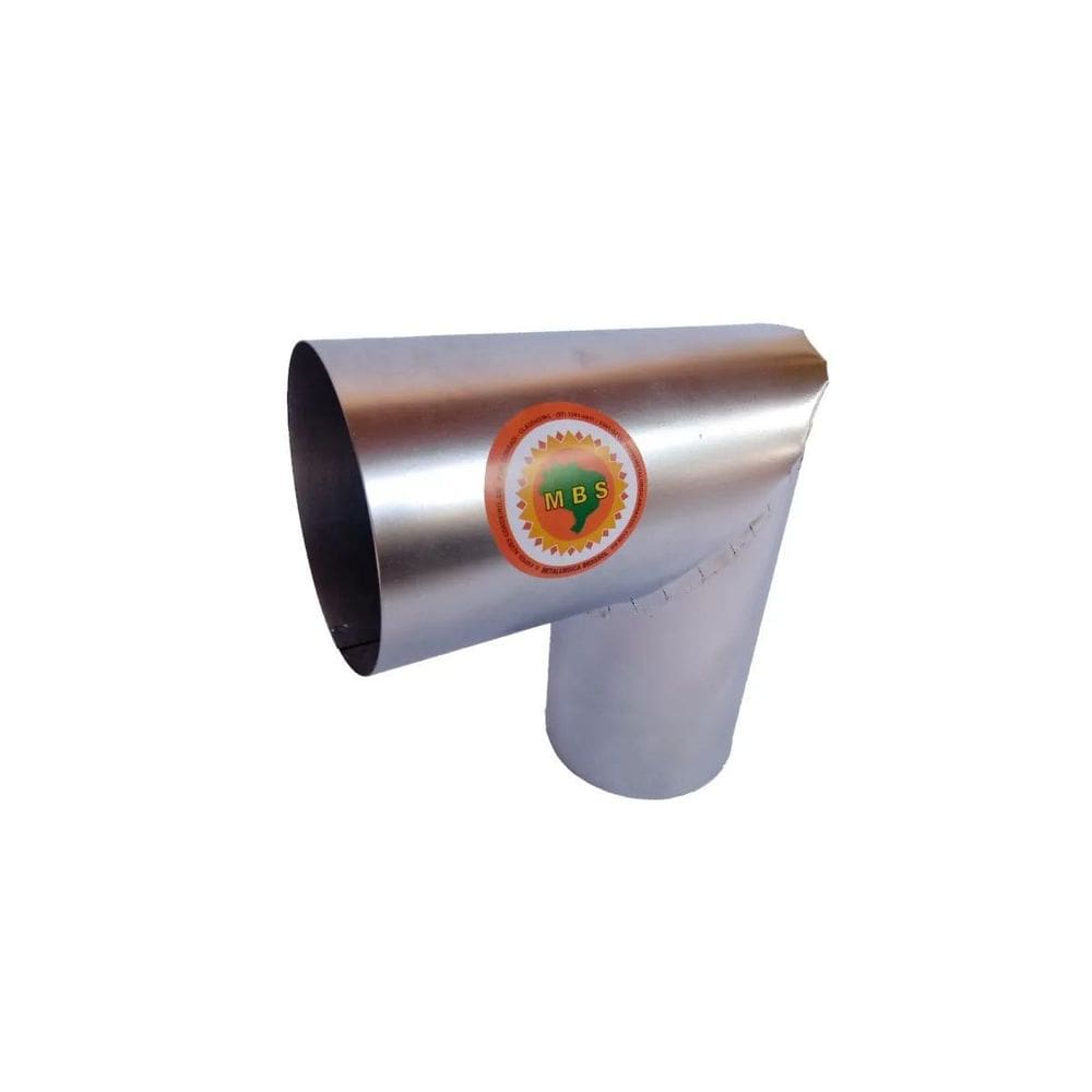 Joelho Para Tubo De Chaminé Inox Diâmetro 15cm
