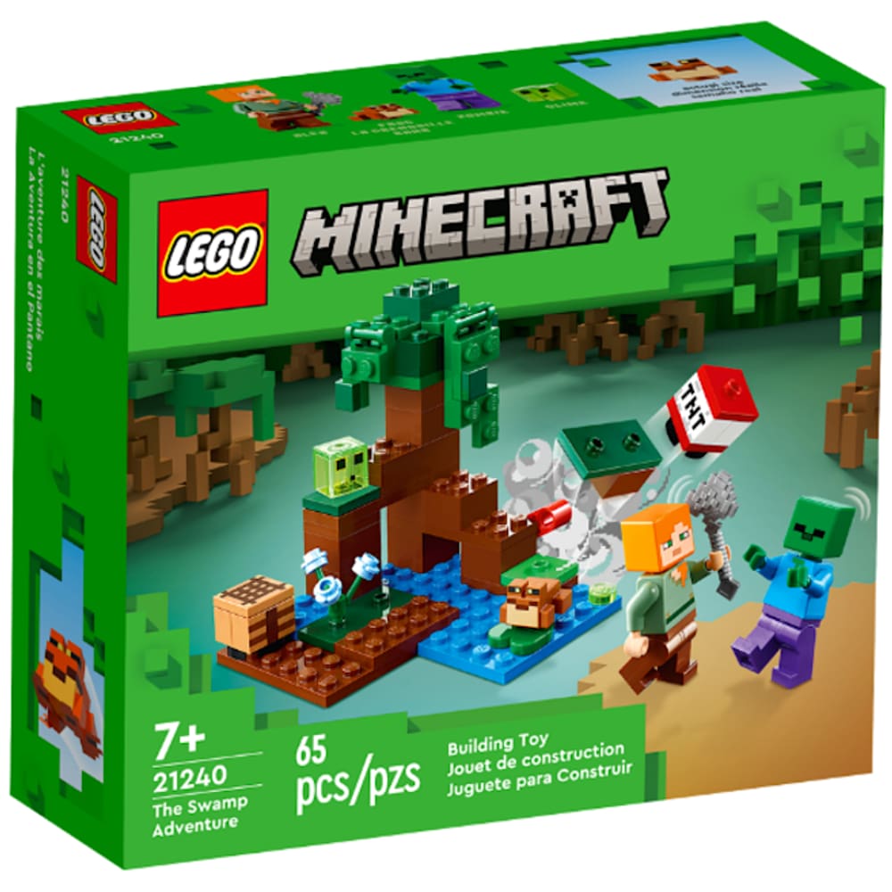 Lego Minecraft A Aventura No Pântano 21240
