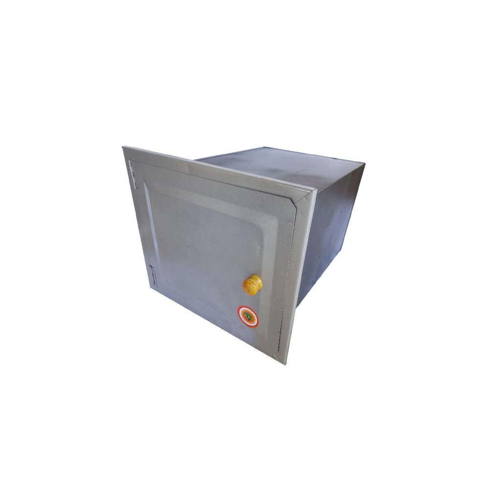 Forno De Chapa Galvanizada N°03 Sem Cinzeiro 50x35x30cm