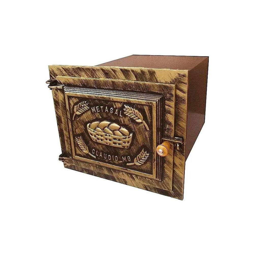 Forno Pesado para Fogão A Lenha Ouro N06 2mm 50x35x30cm