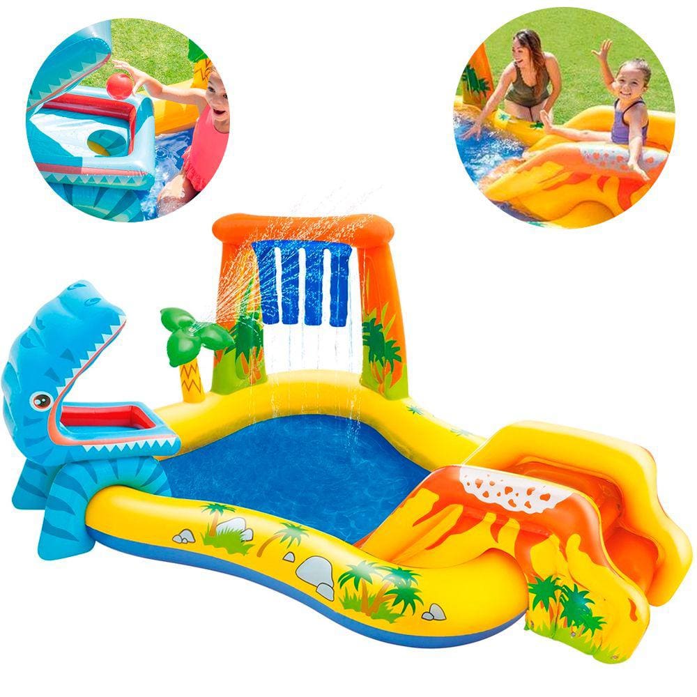 Piscina Inflavel Dino 310L 2,49Mx1,91Mx1,09M Intex 57444Np