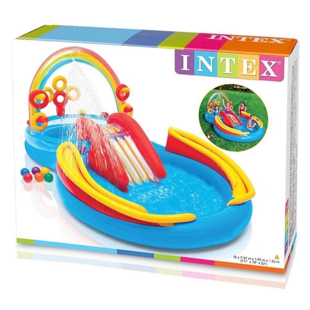 Piscina Infantil Playground Inflavel Arcoiris Pintex 57453Np