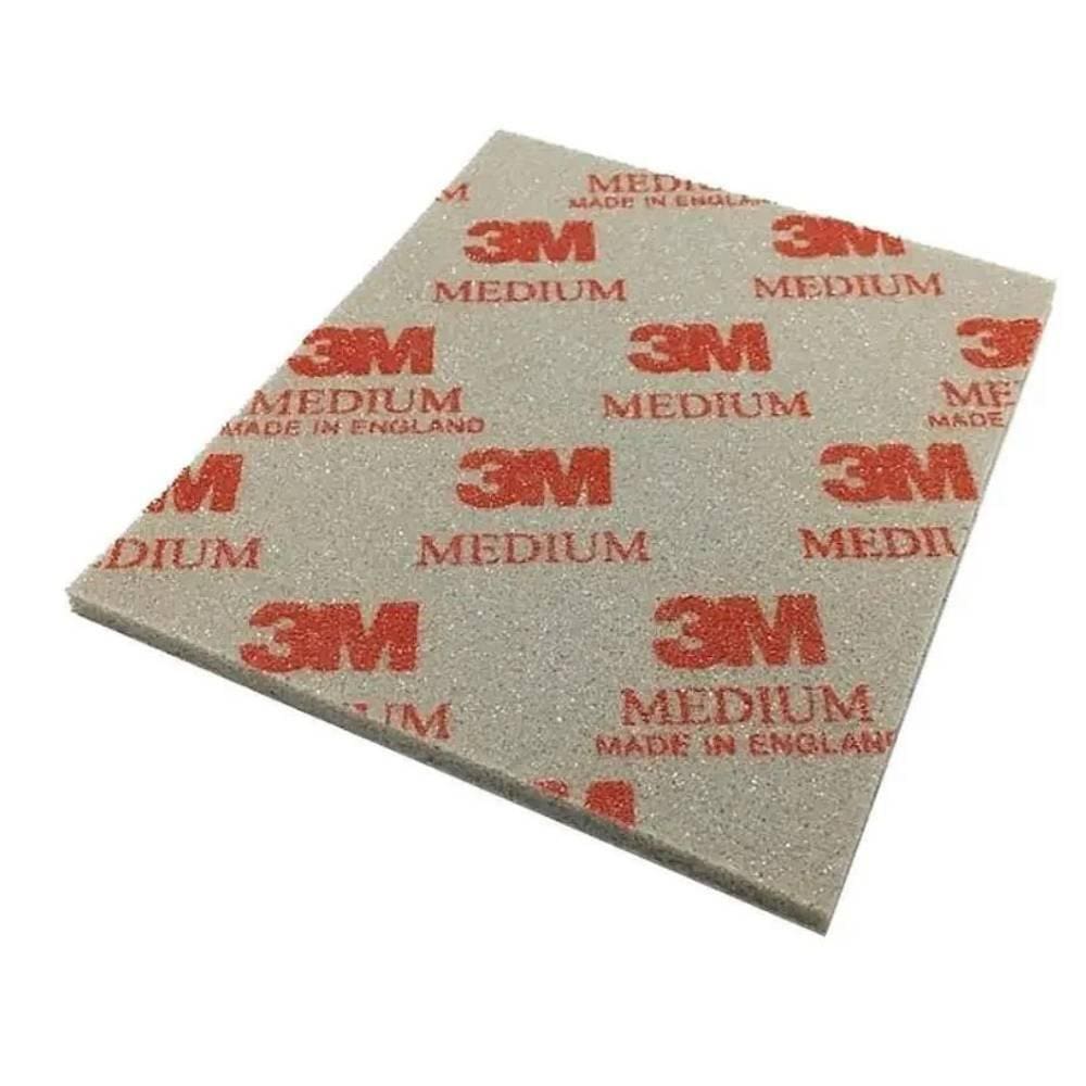Esponja Abrasiva Automotiva 3M Média 114x139mm H0001657842
