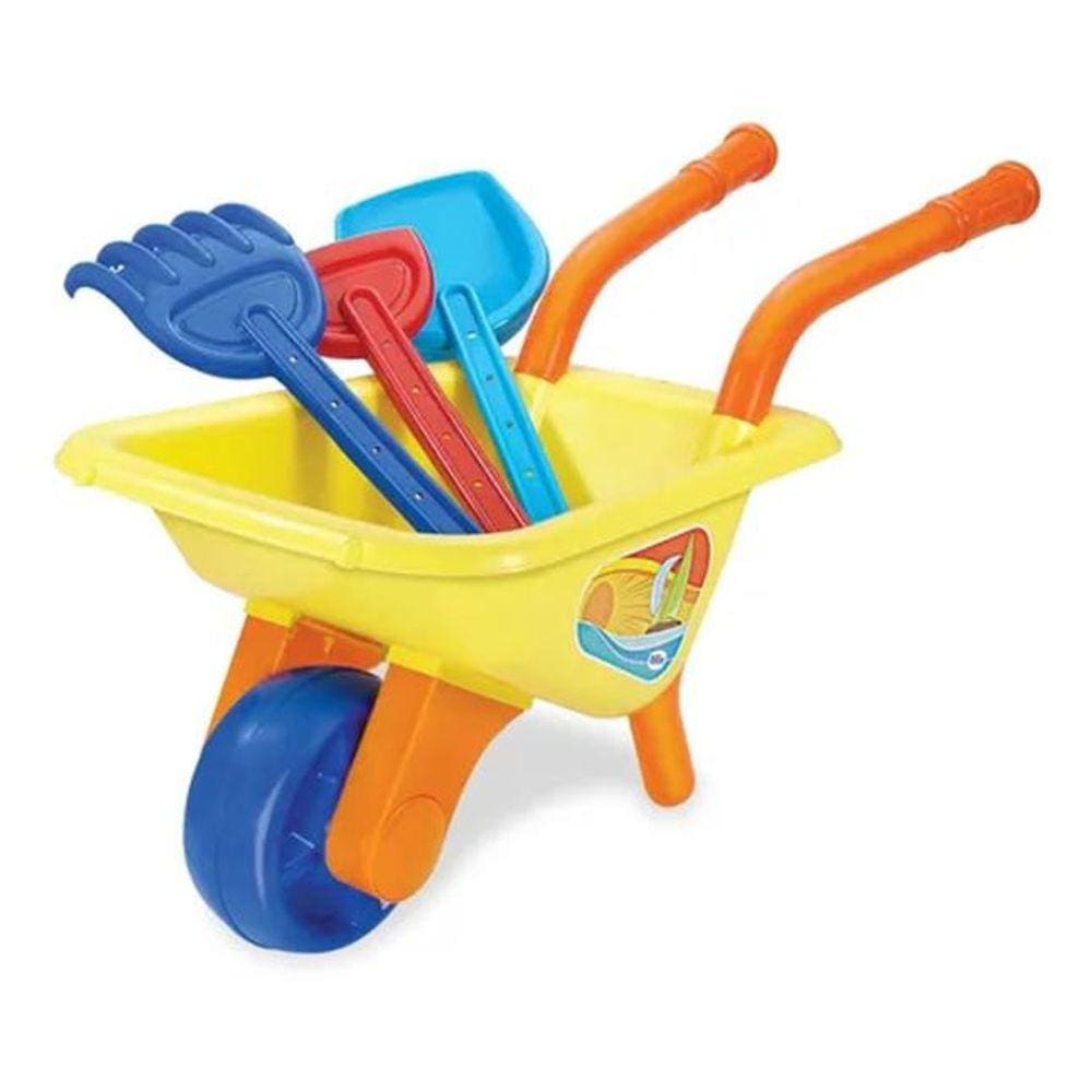Brinquedo de Areia - Carriola DaOnda Coleção Praia Da Tilin Ref 0332