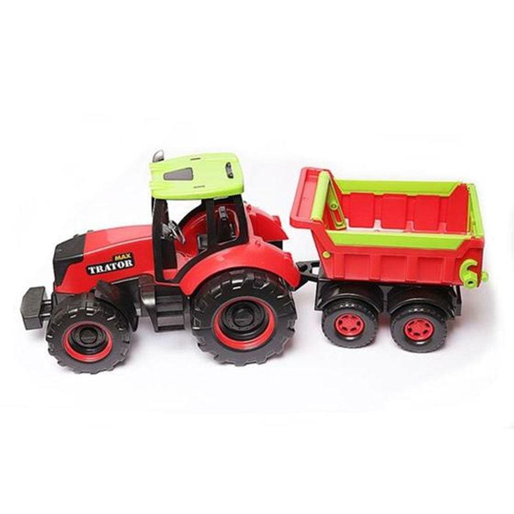 Brinquedo Max Trator Caçamba - Coleção Colosso da Tilin ref 0469
