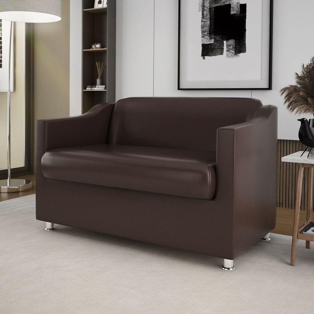 Poltrona Namoradeira Decorativa ? marrom