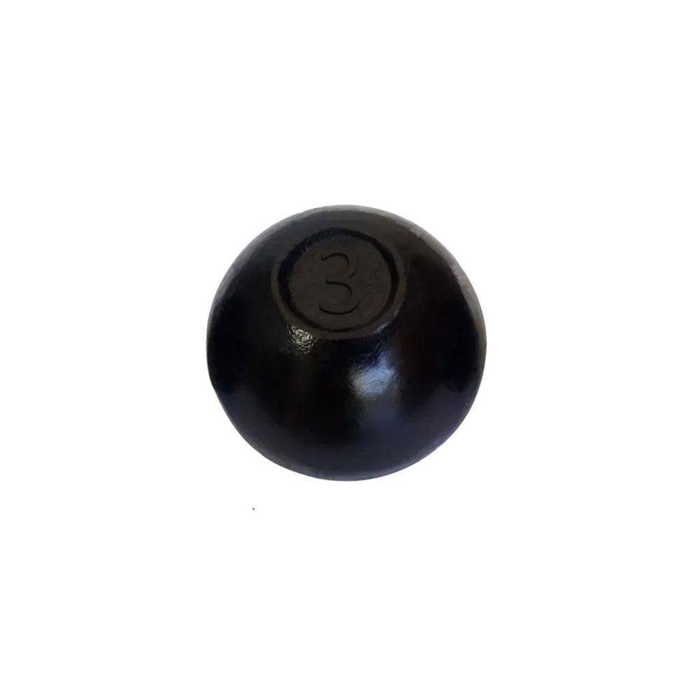 Bola de Arremesso Ferro Fundido Treinamento Funcional 3Kg