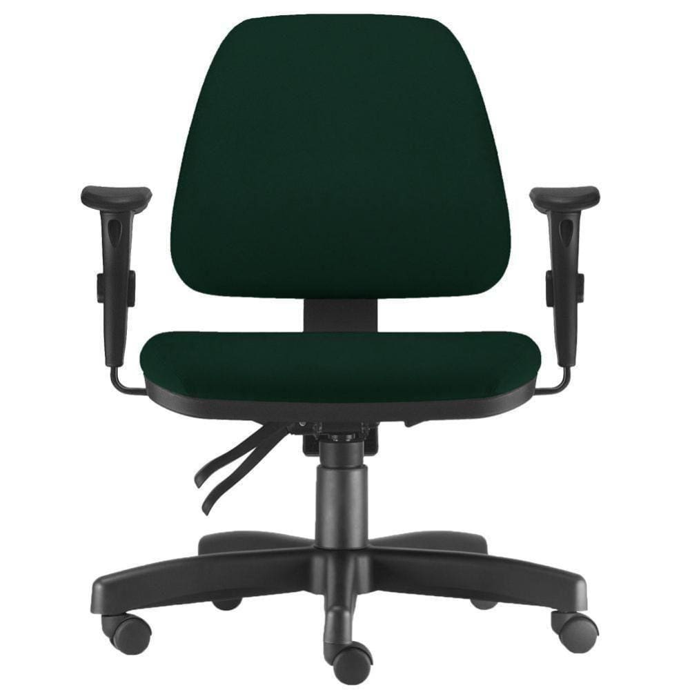 Cadeira De Escritório Giratória Sky L02 Crepe Verde Musgo