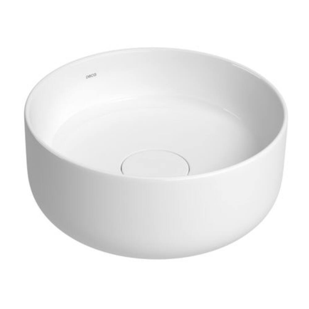 Cuba Redonda De Apoio 30Cm Cubas Deca Slim Branco L.12030.17