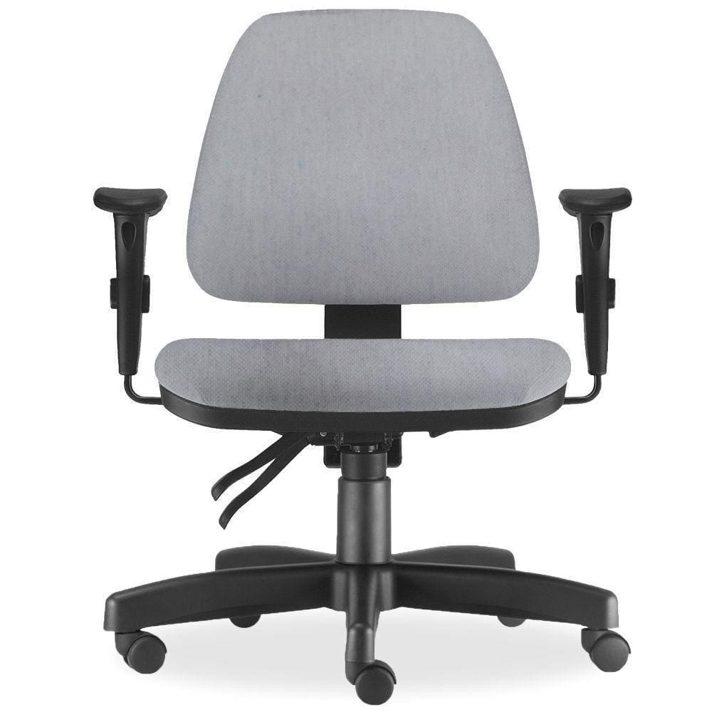 Cadeira De Escritório Giratória Sky L02 Cinza