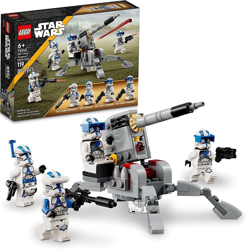 Lego Star Wars Pack de Combate Soldados Clone da 501ª 75345