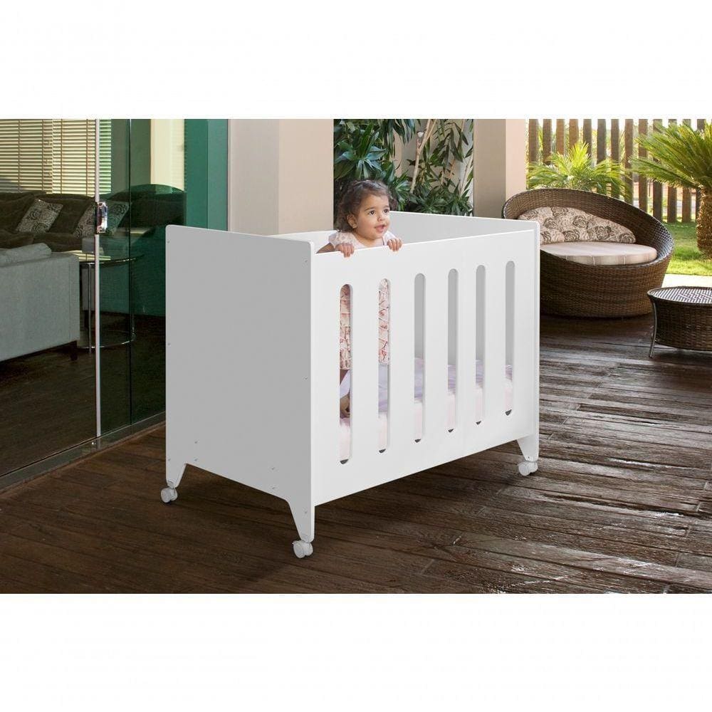 Berço Moisés Junior Portátil Com 2 Regulagem + Colchão