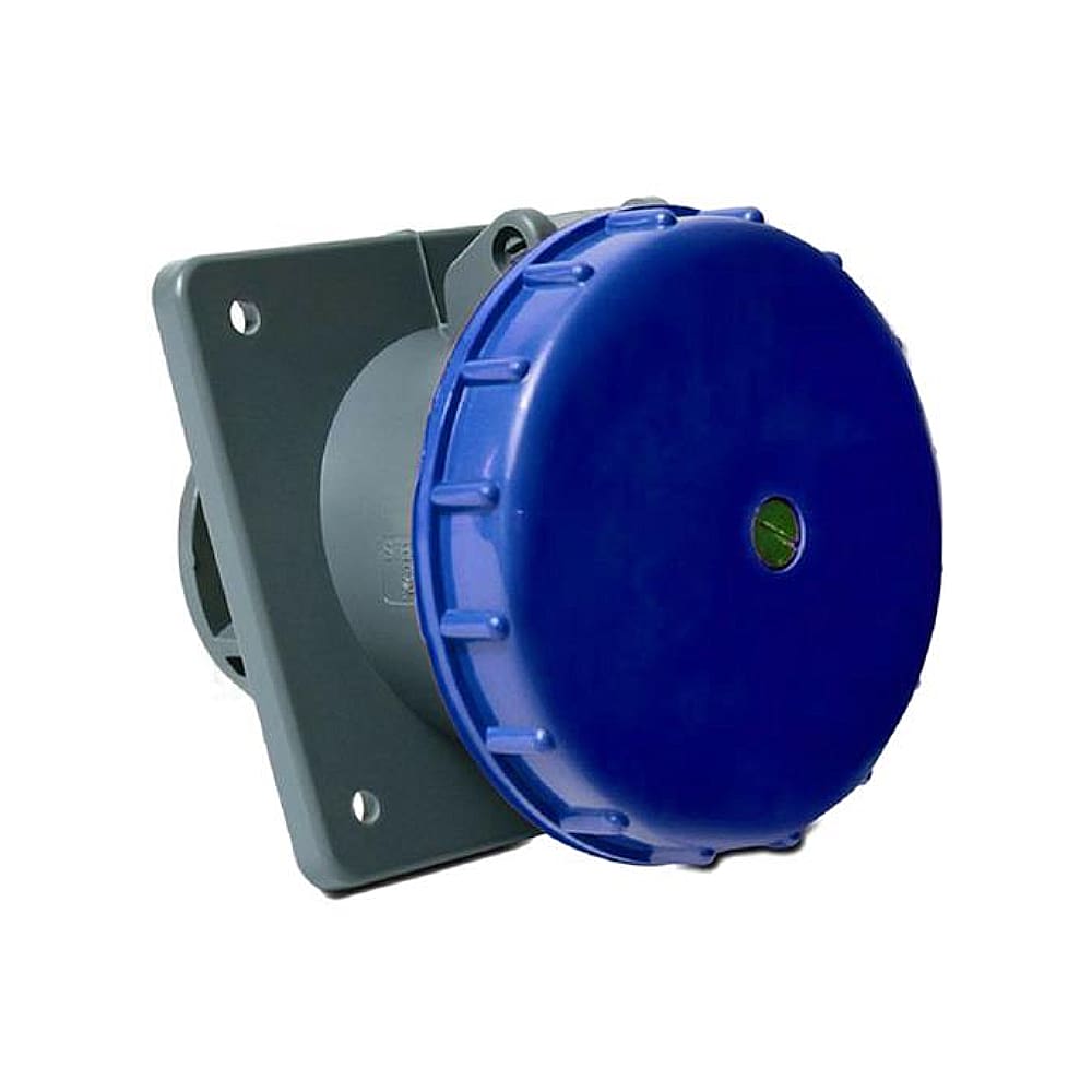 Tomada Embutir 200/250V Azul 63A 3P+T+N A5549 Steck