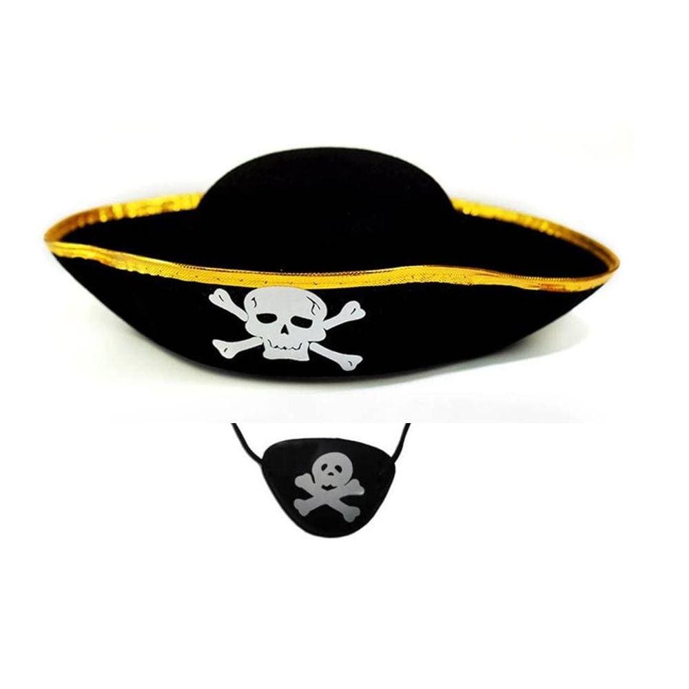 Fantasia Halloween Infantil Pirata com Cinto e Bandana - Extra Festas