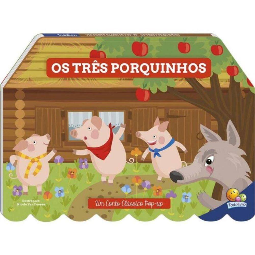 Um Conto Clássico Pop-Up: Os Três Porquinhos