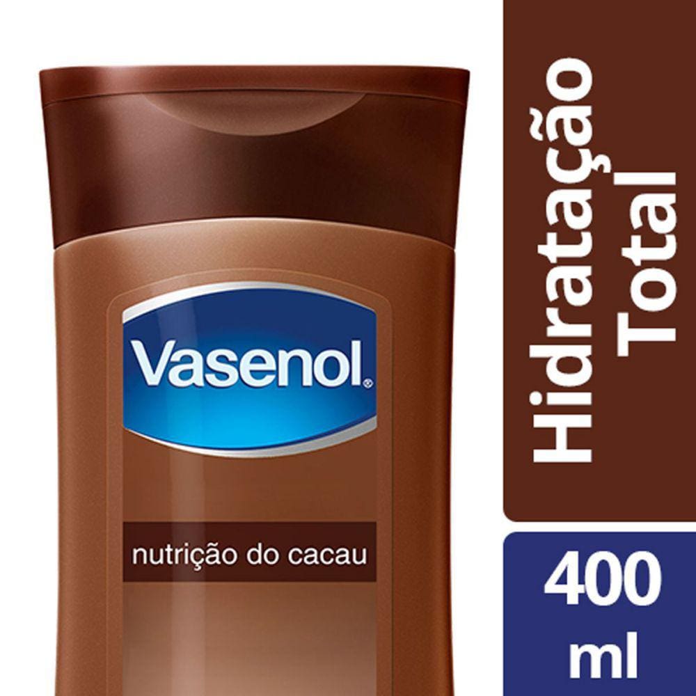 Vasenol Locao Total Nutricao Do Cacau 400mL
