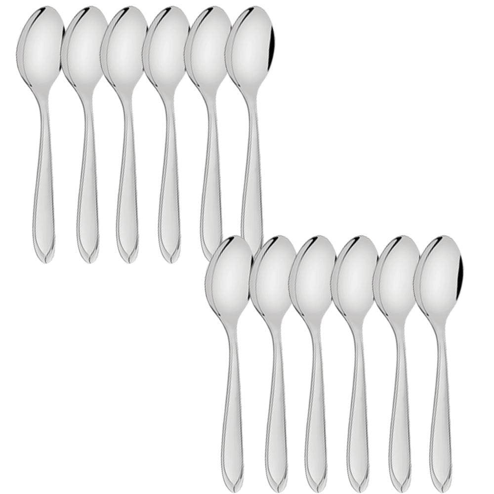 Kit Colheres De Sopa Laguna 12 Peças Inox Tramontina