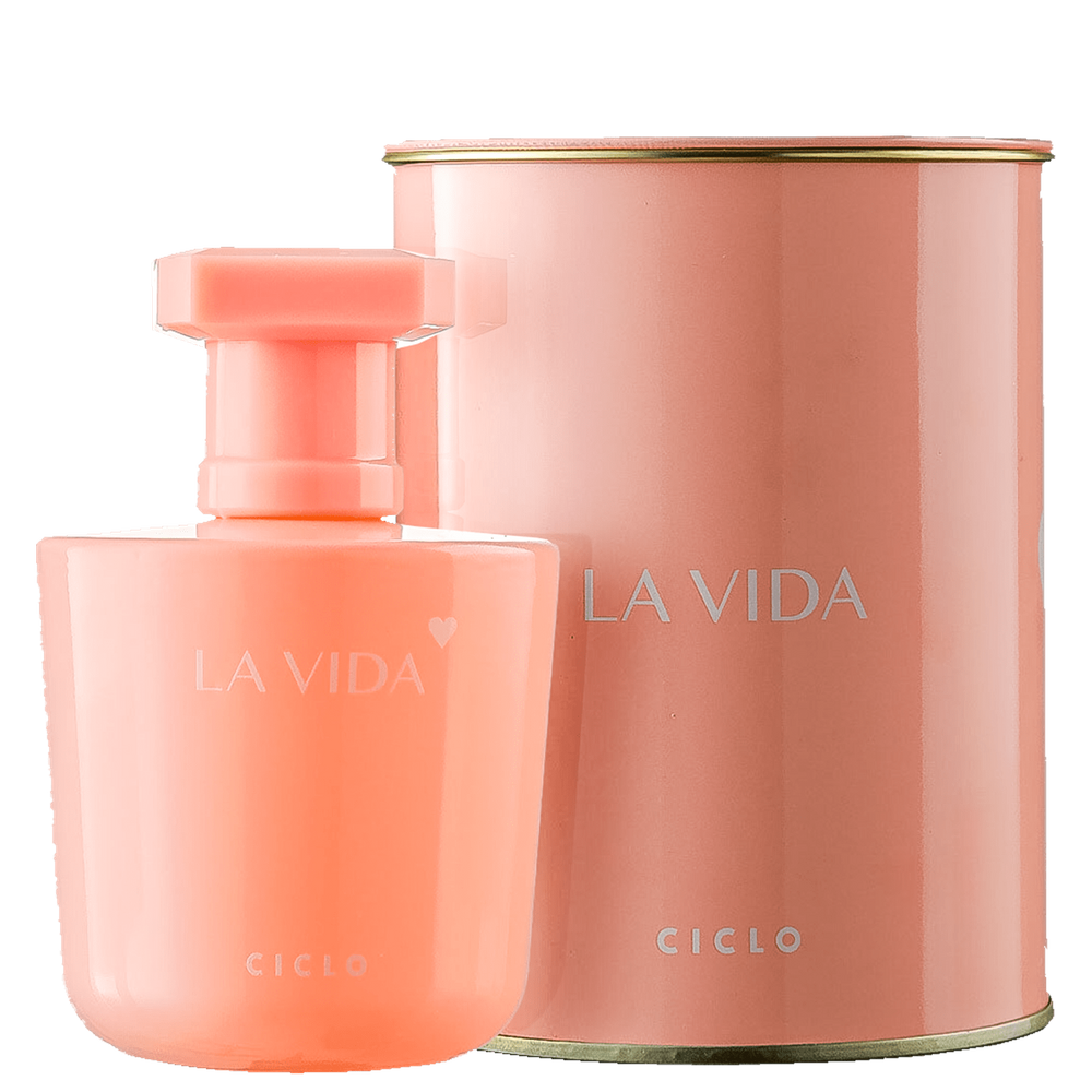 La Vida Ciclo Cosméticos Lata - Perfume Feminino 100ml