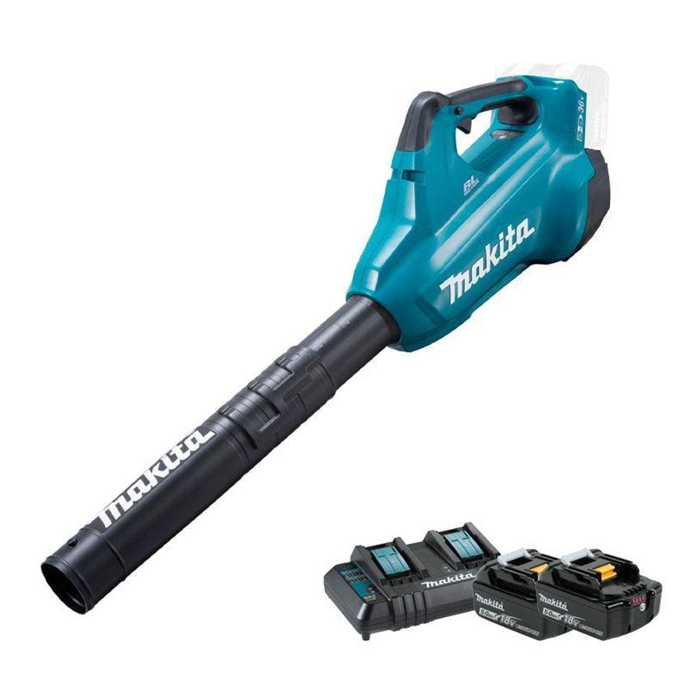 Soprador Folhas A Bateria 36V Makita Dub362Z + 2 Baterias