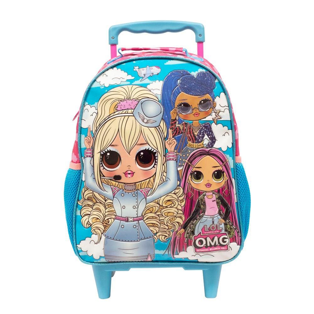 Mochila de Rodinha LOL OMG Infantil Escolar G Xeryus 10830
