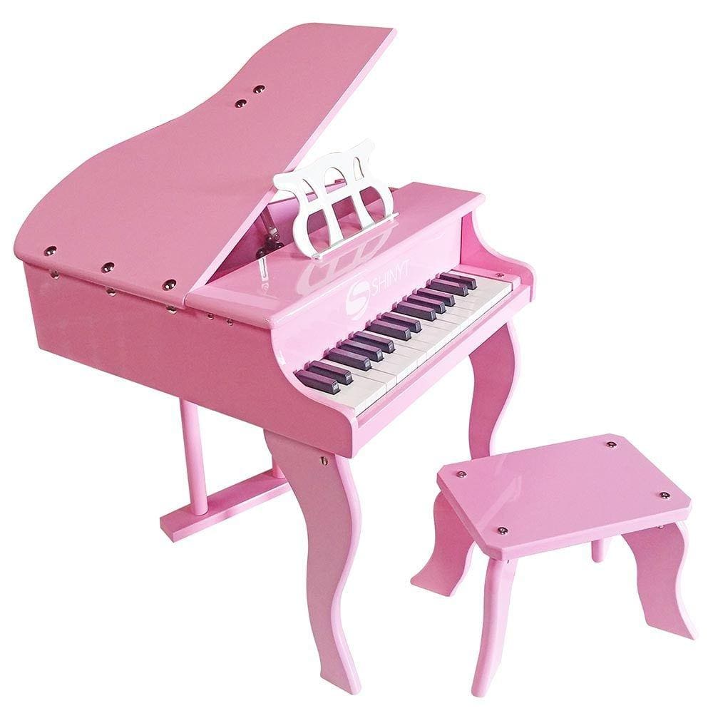 Piano Infantil Rosa 30 Teclas 000290 - Shiny Toys