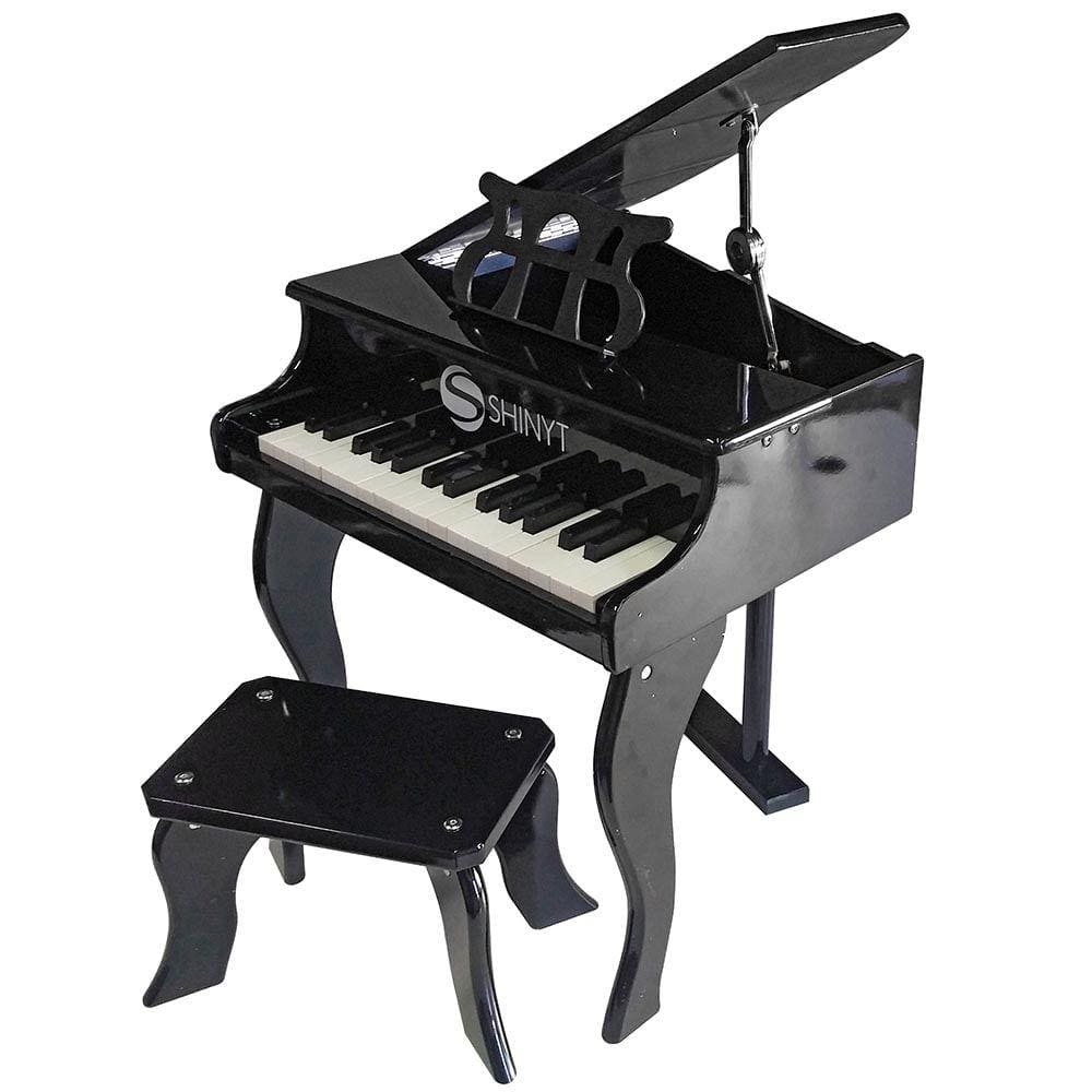 Piano Infantil Preto 30 Teclas 000290 - Shiny Toys