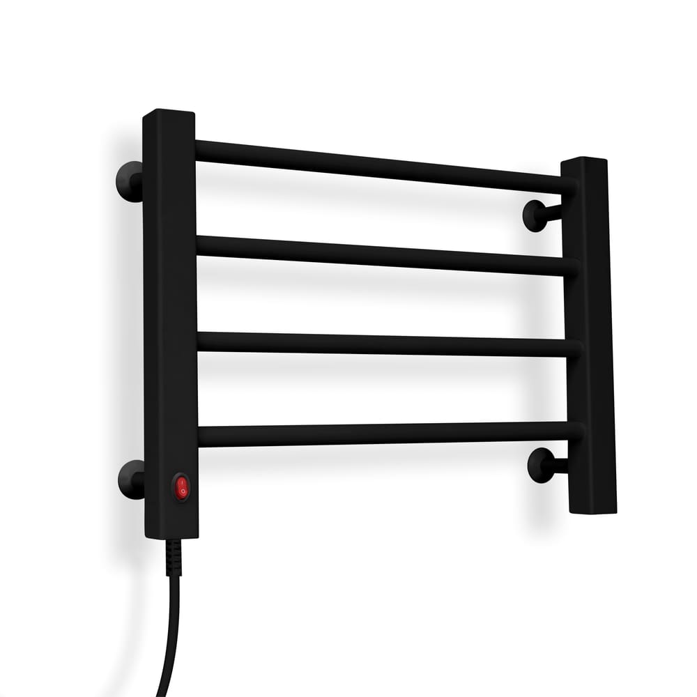 Toalheiro Térmico Bivolt Preto 1 Toalha Fio Lado Esquerdo