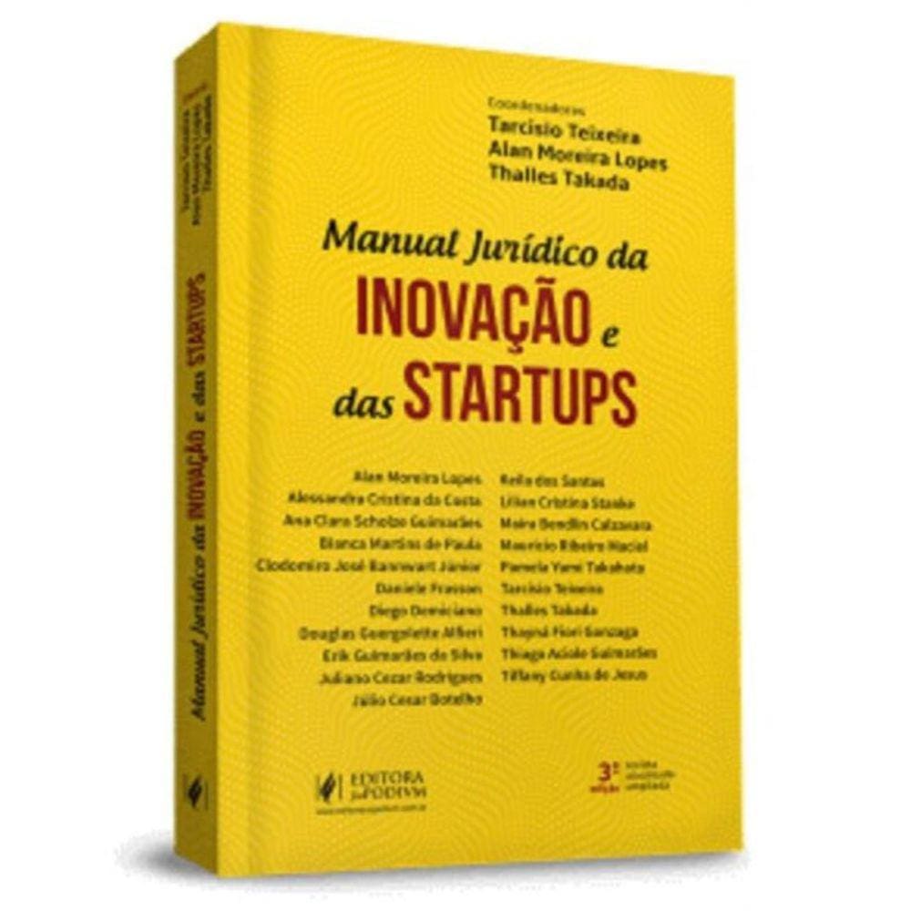 Manual Juridico Da Inovacao Das Startups - 03Ed/21