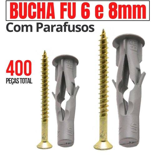 Kit Bucha Baiana 6 E 8mm Tijolo Bloco Extra