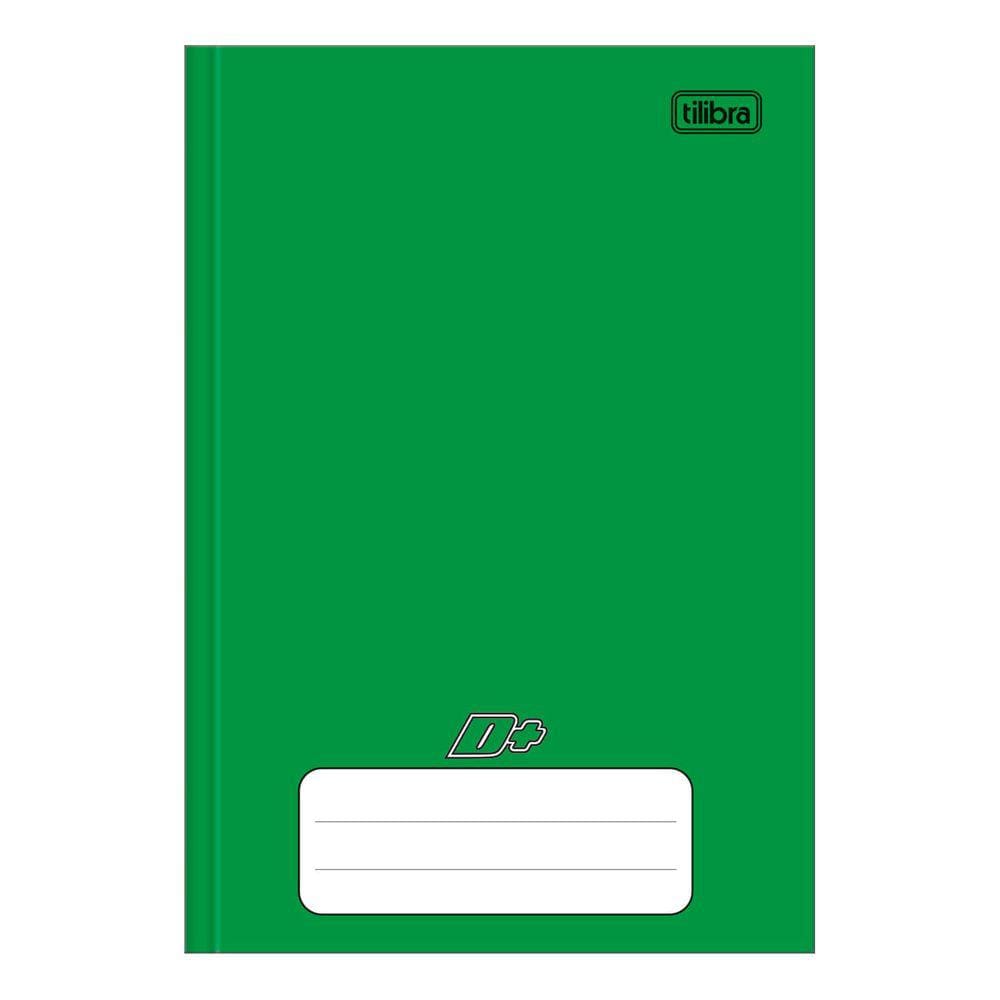 Caderno Brochurão Tilibra Capa Dura Verde 96 Folhas