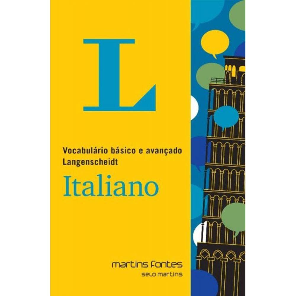 Vocabulário Básico e Avançado Langenscheidt Italiano