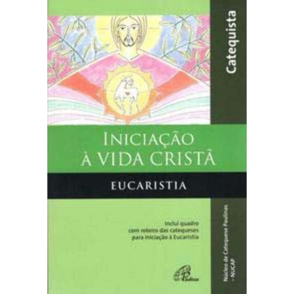 Iniciação à Vida Cristã - Eucaristia - Catequista - Inclui Quadro Com Roteiro Das Catequeses Para In