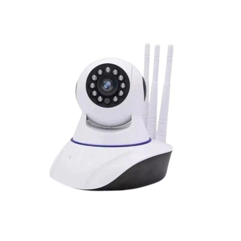 Câmera Ip Infravermelho 3 Antenas Ptz Fhd Wi-Fi
