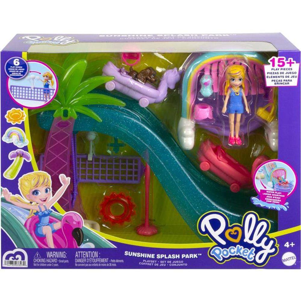 Boneca Polly Pocket Parque Aquático de Frutas - DVJ71 - Mattel