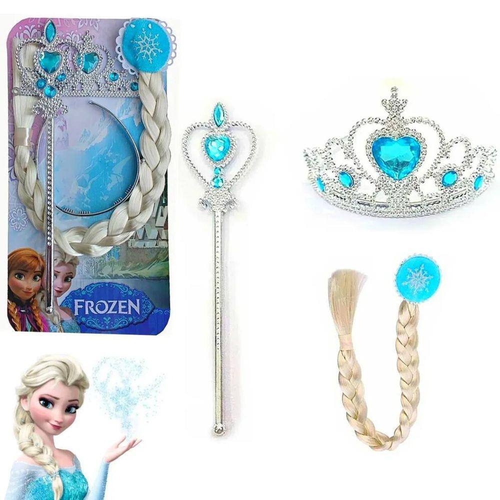 Kit bonecas anna elsa e turma frozen extra, extra