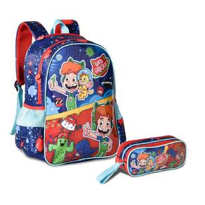 Mochila de Costas Gatinho Pack Me Escolar Infantil Meninas em