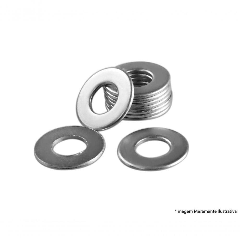 Arruela Lisa Zincada G 1/2&quot; (+_73Pcs)
