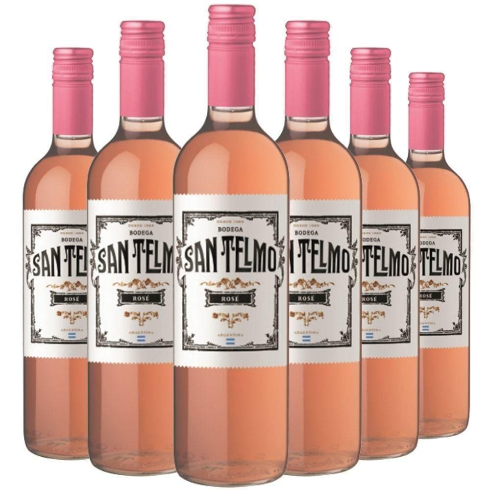 Vinho Rosé San Telmo Blend 750Ml (6 Unidades)
